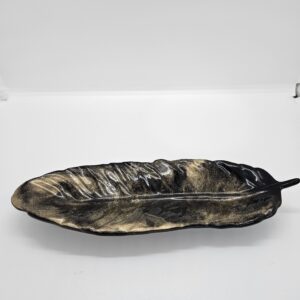 Feather shaped Trinket tray holder