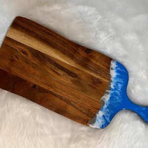 Wooden Rectangular Paddle Platter Board