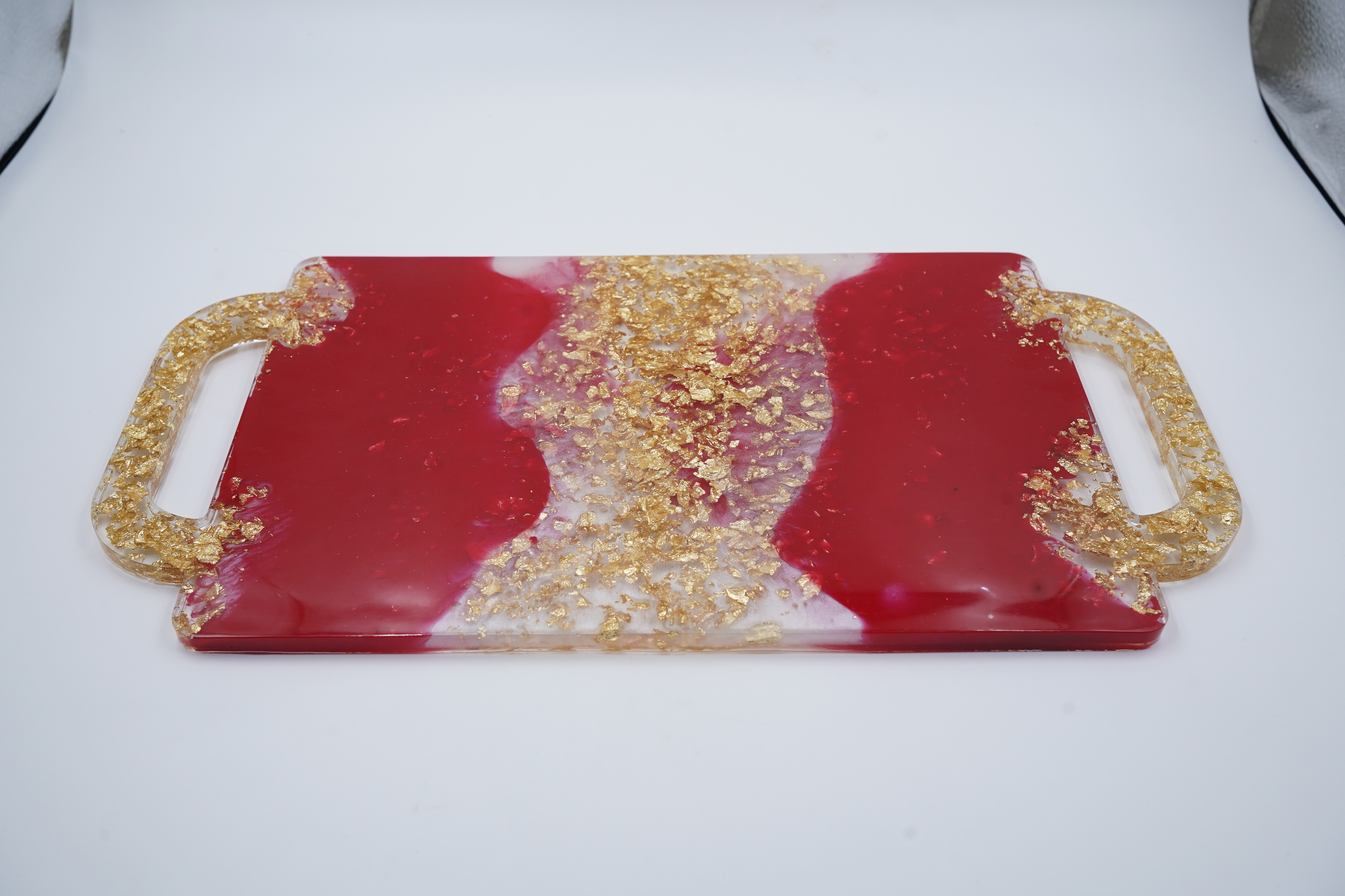 Rectangle Tray with Self Handles